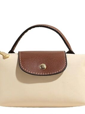 Mini Crossbody Bag for Women - Adjustable Strap Shoulder Purse ~white